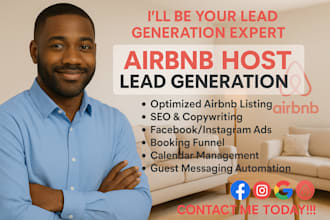 airbnb leads airbnb listing airbnb facebook ads airbnb google ads video ads