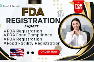 fda registration compliance for food drug, medical devices, 510k dossier