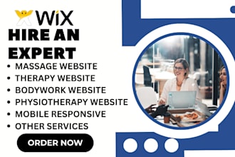 develop massage website, therapy website, physiotherapy website bodywork website