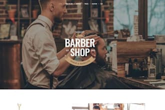 build squarespace barber website beauty hair stylist website beard oil website