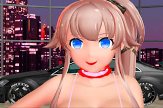 port,edit,create mmd 3d model blendshape with rigging facial expression,mocap