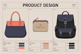 make bag handbag luggage design tech pack sketch and tote backpack wallet bag