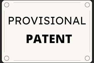 be your ip and patent attorney, drafting, filing, provisional, non provisional