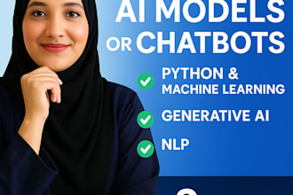 ai models or chatbots using python and machine learning