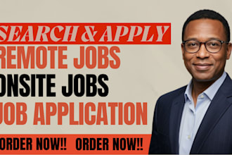 search and apply for remote jobs and onsite jobs or any job application