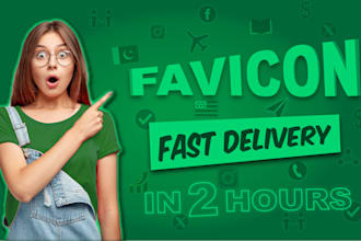 craft a premium favicon or icon for your website or app