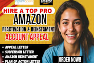 draft a personalized appeal letter and plan of action to recover your suspended