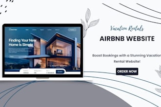 design a vacation rental and airbnb website