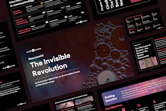 design modern and fully editable powerpoint templates