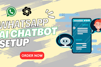 build custom whatsapp ai chatbot, voice automation, crm integration, voiceflow