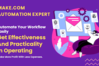 automate your workflows using make com integromat