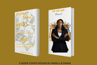 design professional ebook cover, ebook cover design with free mock up