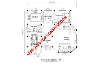 deliver landscape, interior, and environmental architectural design city permit