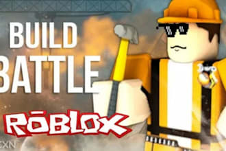 build roblox character models outfit, animals map animate rigging scripting guis