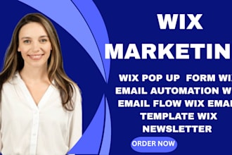 wix pop up  wix email automation wix email flow wix email template newsletter