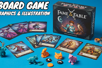illustrate board game cards tarot tcg playing cards game card trading card game
