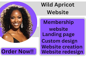 build customize your wild apricot website for nonprofits or membership sites