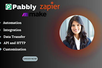 set up pabbly connect zapier integration automation data transfer API and http