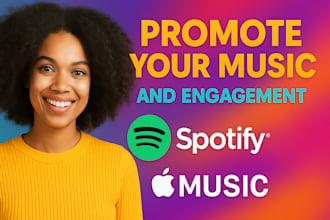 viral organic spotify promotion, apple music promotion boost organic listeners
