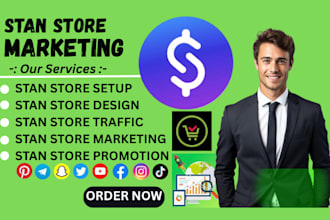 promote and advertise stan store, beacon ai to boost traffic and sales