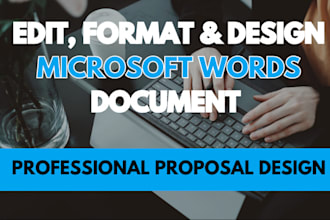 edit word document design proposal design on microsoft word