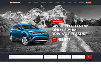 build automotive website, car dealer website, car dispatch website, cargo, app