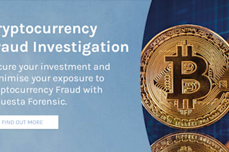 be your private investigator, uncover fraud and crypto scams investigation