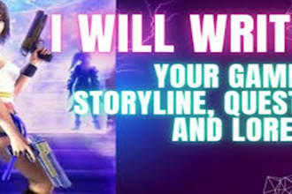 write quests, missions, puzzles, adventures, and campaigns for your game