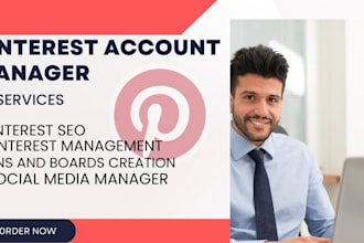 set up optimize and manage your pinterest marketing including pins and boards