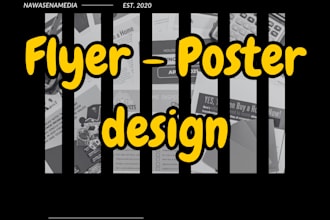 design a high and quality flyer that delivers your message clearly