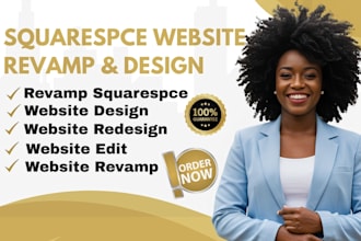expert squarespace website revamp and square online store redesign services