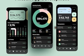 develop fintech app payment app money transfer app bank app neobank app