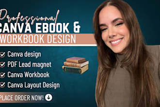 do canva workbook, canva ebook design, lead magnet, ebook formatting