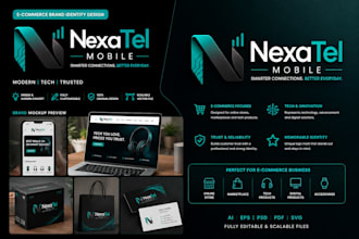 make modern, minimalist and premium logo design