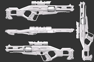 sculpt 3d cosplay models 3d weapons 3d mask 3d wearable and 3d prop for printing