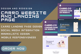 carrd website design carrd landing page social sites system io website carrd co
