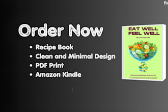 write, design and format your cookbook for kindle and ebook