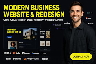 framer landing page duda webador framer animation redesign webflow