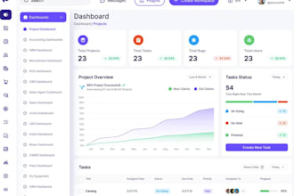 clone desktop app, web app, erp, pos, crm, saas system, UI UX design, software