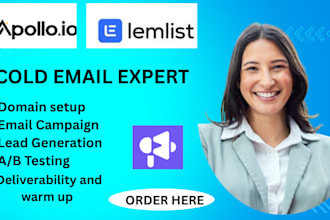 set up automation and manage campaign on apollo ai and lemlist