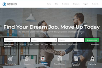 job board website, recruitment website, agency, job board website, recruitment