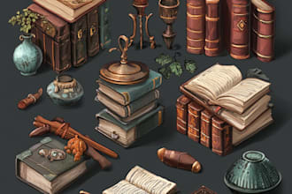 create game props and objects