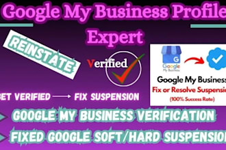 fix suspended google business profile, gmb suspension, reinstate gmb listing