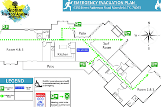 expert fire plan, town planning space planning with roof drawing plans