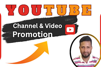 do organic youtube video promotion and marketing to grow your channel
