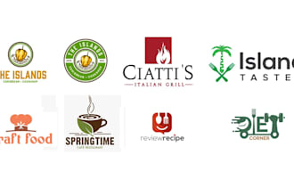 design food restaurant cafe coffee shop bakery logo
