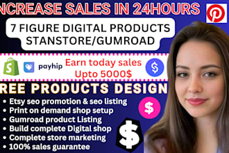 build complete stanstore digital products gumroad payhip shopify digital product