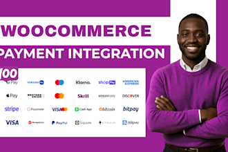 integrate woocommerce payment gateway paypal stripe apple pay square integration