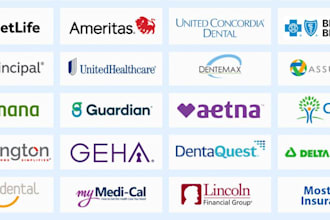 verify insurances, submit claims and post payments