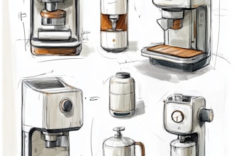 sketch product ideas out of a concept